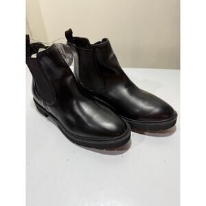 GAP Kids black boots girls size 5 NWT